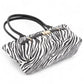 Zebra Printed Top Handle Shoulder Vegan Leather Bag - Xtreme Shopper