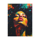 The Rapture Black Woman Abstract Artwork Canvas Wall Print
