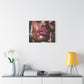 Let Me Tell You A Secret Afrocentric Black Woman Art Canvas Wall Print