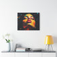 The Rapture Black Woman Abstract Artwork Canvas Wall Print