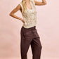 BiBi Boho Washed Terry Pants with Pockets - Xtreme Shopper