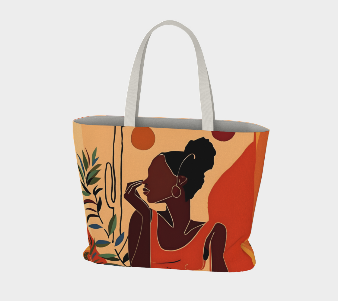 The Weekend Premium Large Heavyweight Canvas Shopping Tote Bag