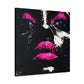 Anticipation Black Woman Art Canvas Wall Print