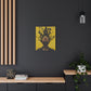Hype Afrocentric Black Woman Art Canvas Wall Print