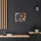 Beauty As Purpose Afrocentric Black Woman Art Canvas Wall Print