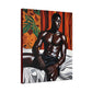 Good Morning Afrocentric Black Artwork Canvas Wall Print