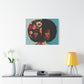 Duality Afrocentric Black Woman Art Canvas Wall Print