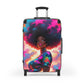 It's Going To Be A Good Day Black Woman Art Hardshell Hardside Lockable Spinner Suitcase