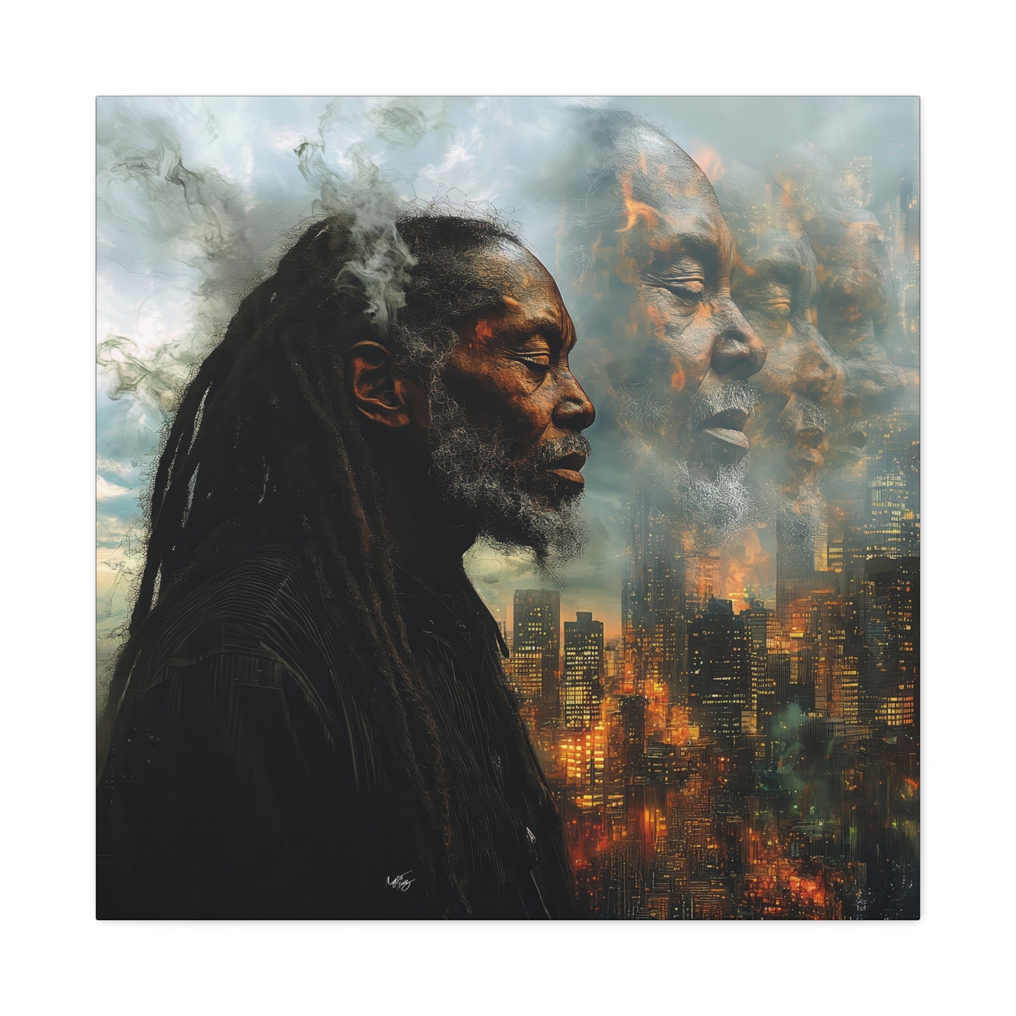 Canvas Wall Print - We Remember Black Art