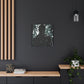 Rainy Days Aren't That Bad Afrocentric Black Man Art Canvas Wall Print