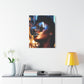 I Am A Diva Black Woman Afrocentric Art Canvas Wall Print