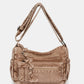 Trendy Adjustable Strap Denim Crossbody Bag