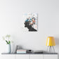 Frustration Afrocentric Black Art Canvas Wall Print