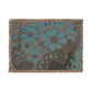 Flowery Thoughts Black Woman Art Woven Throw Blanket