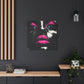 Anticipation Black Woman Art Canvas Wall Print
