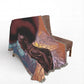 Afro Angel Woven Throw Blanket