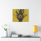 Hype Afrocentric Black Woman Art Canvas Wall Print