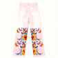 Butterflies in Spring Streetwear Unisex Loose Fit Straight Leg Washed Denim Jeans - Xtreme Shopper