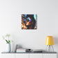 I Am A Diva Black Woman Afrocentric Art Canvas Wall Print