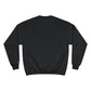 Go With The Flow Black Woman Graphic Art Champion Sweatshirt
