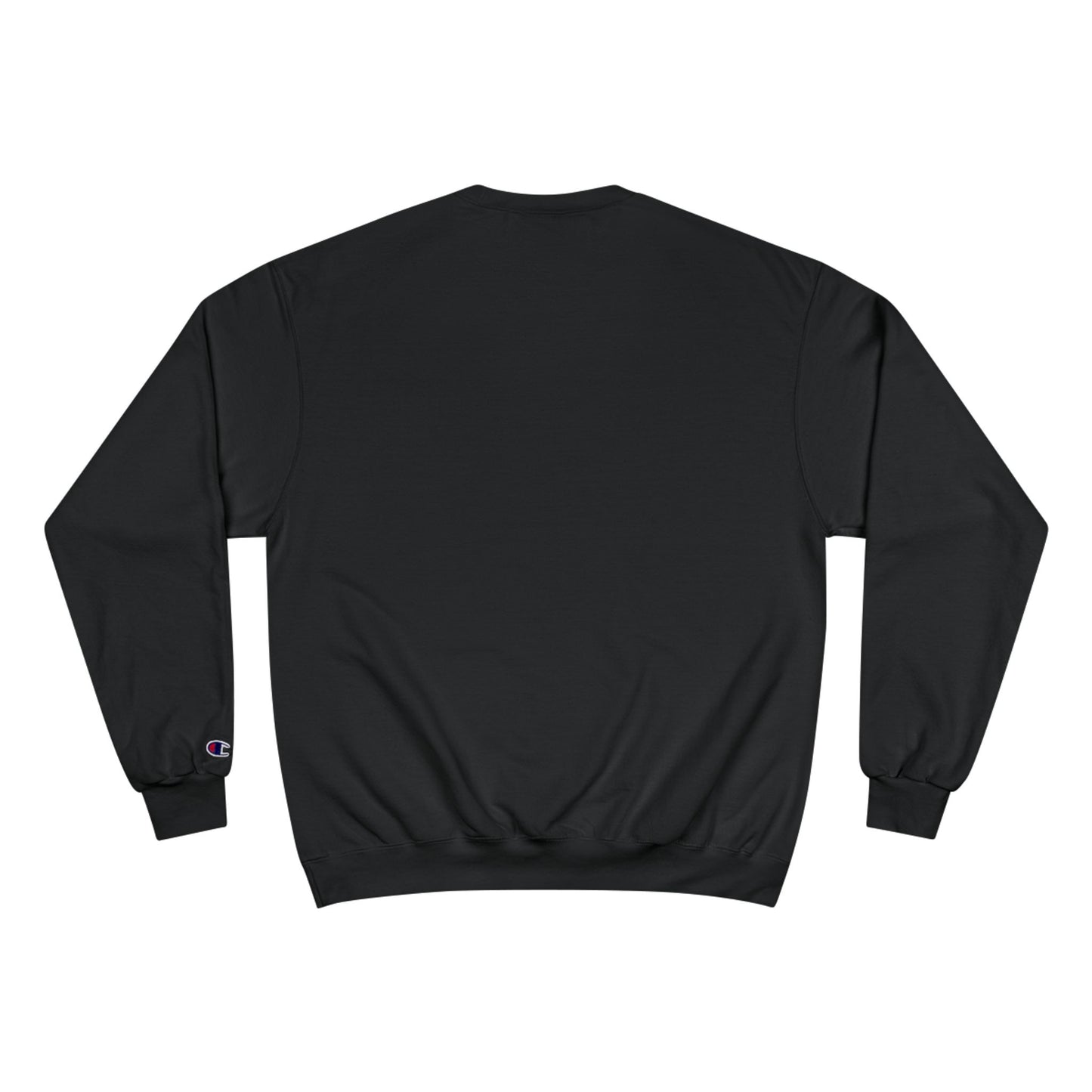 Go With The Flow Black Woman Graphic Art Champion Sweatshirt