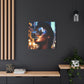 I Am A Diva Black Woman Afrocentric Art Canvas Wall Print