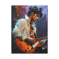 Prince In Concert Afrocentric Black Art Canvas Wall Print