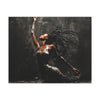 Dance In The Dark Afrocentric Black Woman Art Canvas Wall Print