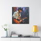 Prince In Concert Afrocentric Black Art Canvas Wall Print