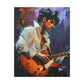 Prince In Concert Afrocentric Black Art Canvas Wall Print