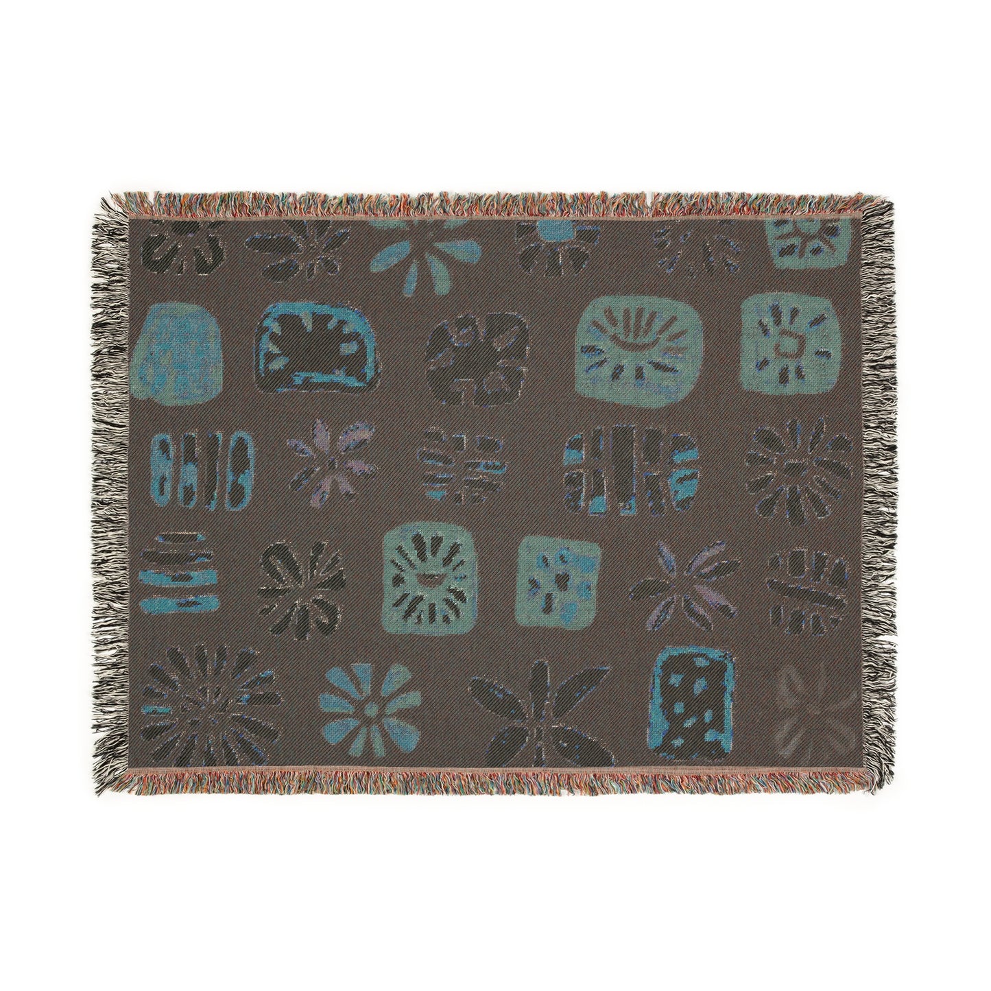 Abstract Afrocentric Art Woven Throw Blanket - Xtreme Shopper