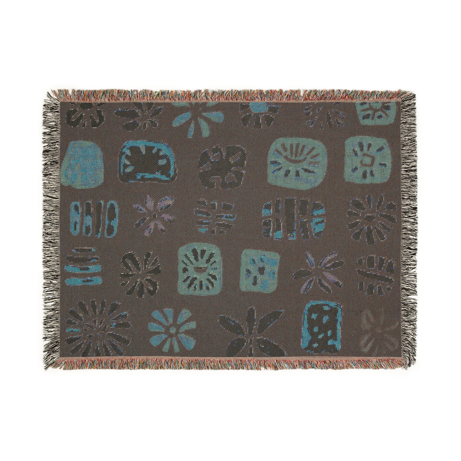 Abstract Afrocentric Art Woven Throw Blanket - Xtreme Shopper