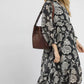 Umgee Floral Print Boho Midi Dress - Xtreme Shopper