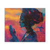 Manifest It Afrocentric Black Woman Art Canvas Wall Print - Xtreme Shopper