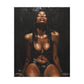 At The End Of The Day Afrocentric Black Woman Art Canvas Wall Print