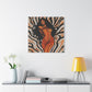 The Rhythm Is In Me Afrocentric Black Woman Art Canvas Wall Print - Xtreme Shopper