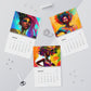 Black Girl Magic Oil Inspired Artwork Wall Calendar