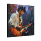 Prince In Concert Afrocentric Black Art Canvas Wall Print