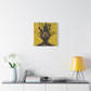 Hype Afrocentric Black Woman Art Canvas Wall Print