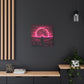 It Rises in the East Afrocentric Black Woman Abstract Art Canvas Wall Print