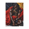 Thoughts And Desires Afrocentric Black Artwork Canvas Wall Print