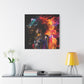 Colors Of The Universe Afrocentric Black Woman Abstract Fantasy Art Canvas Wall Print