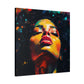 The Rapture Black Woman Abstract Artwork Canvas Wall Print