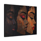 Shades Of Beauty Black Woman Art Canvas Wall Print - Xtreme Shopper