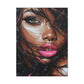 I'm Parched Afrocentric Black Woman Art Canvas Wall Print