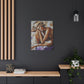 Home Alone Black Woman Art Canvas Wall Print