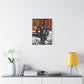 Good Morning Afrocentric Black Artwork Canvas Wall Print