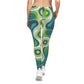 Psychedelic Swirl Printed Yoga Pants Leggings