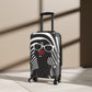 In Black And White Black Woman Art Hardshell Hardside Lockable Spinner Suitcase