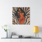 The Rhythm Is In Me Afrocentric Black Woman Art Canvas Wall Print - Xtreme Shopper